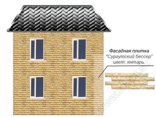 Облицовка фасадной плиткой